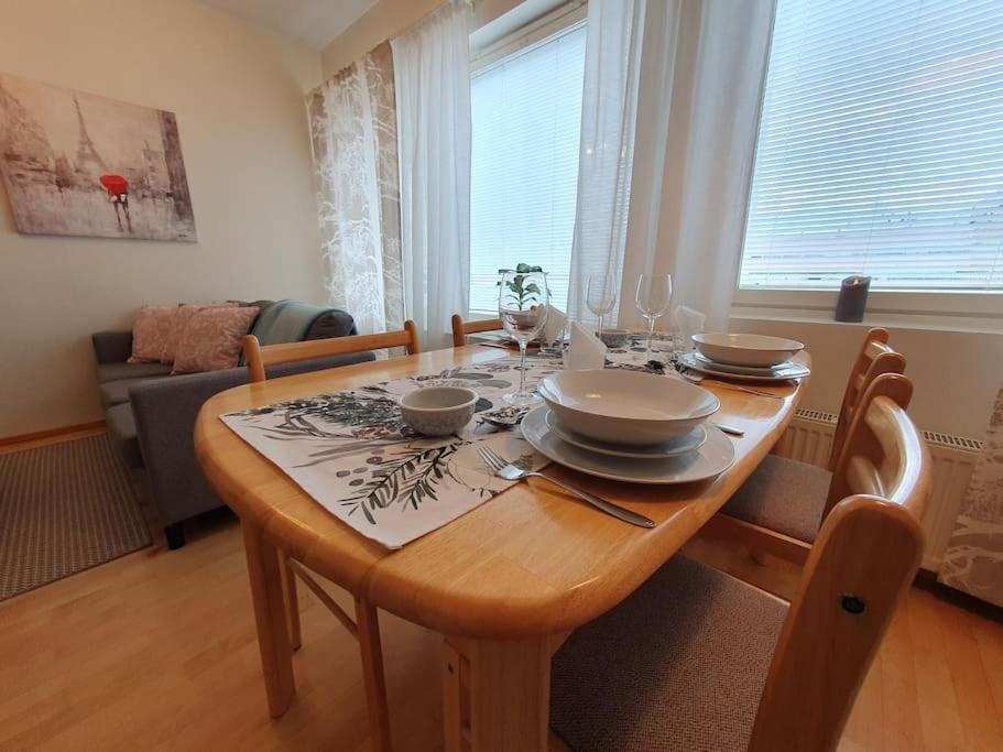 Rovaniemi Ruokasenkatu Apt - Wi-Fi - Sauna - Free Parking Dış mekan fotoğraf